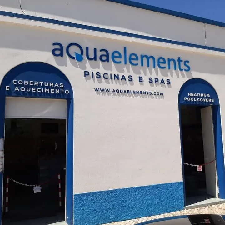 Fachada da loja Aquaelements em Moncarapacho